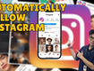 Auto follow on Instagram 