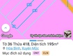 Chủ cần tiền bán 195mv 80 thổ cư mt nhựa 