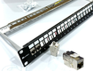 Thanh đấu nối mạng patch panel  24 cổng cat6a ftp mã act 24s1u, act...