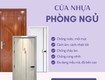 Cửa nhựa phòng ngủ 