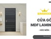 Cửa gỗ mdf laminate tại hóc môn mẫu sang cho nhà đẹp