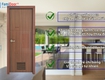 Cửa nhựa abs hàn quốc
