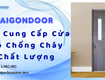 Saigondoor nơi cung cấp cửa gỗ chống cháy chất lượng