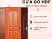 Cửa gỗ hdf bền đẹp, cách âm hiệu quả