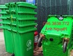 Thùng rác nhựa 240lit siêu bền