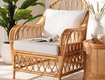 Ghế sofa đơn mây tự nhiên hiện đại