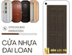 Những điều cần biết trước khi lắp cửa nhựa đài loan