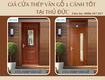Giá Cửa Thép Vân Gỗ 1 Cánh Tốt Tại Thủ Đức 