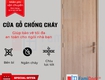 Cửa gỗ chống cháy