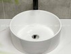 Lavabo đặt bàn đá tròn màu trắng mtla 57