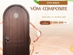 Cửa Vòm Composite   Bền Đẹp, Chống Mối Mọt, Chống Ẩm Hiệu Quả 