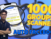 Auto scan 1000 facebook groups by keyword