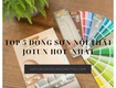Sơn Xịn Nhà Sang   Khám Phá 5 Dòng Sơn Nội Thất Jotun Siêu Dễ Vệ Sinh...