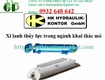 Xi lanh thủy lực trong ngành khai thác mỏ hk hydraulik 