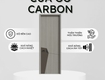 Cửa gỗ Carbon chống cháy Saigondoor 