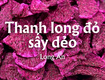 Thanh long sấy và sấy dẻo khác nhau gì mà người mua hay nhầm 