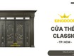 Cửa thép classic tại tp. hcm đẹp chuẩn châu âu