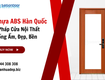 Cửa nhựa abs hàn quốc   giải pháp cửa nội thất chống ẩm, đẹp,...