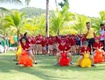 Cho thuê thú nhún chơi team building  chơi các trò chơi vận động 