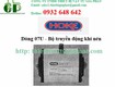 Dòng 07u   bộ truyền động khí nén hoke 