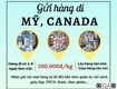 Gửi hàng đi USA, Canada   Tiến Việt Express 