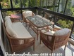 Bàn ghế sofa mây nhựa giá rẻ