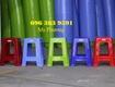 Ghế cao sọc siêu tiện dụng cho quán nước, quán ăn, hội chợ, tiệc 