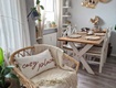Ghế sofa đơn mây vuông