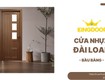 Cửa nhựa đài loan tại bầu bàng chuẩn đẹp, chống mối mọt