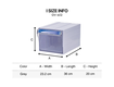 Hộp đựng phụ kiện dụng cụ gv 602