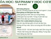 Khai giảng lớp sư phạm y học cơ bản 