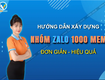 Xây dựng nhóm zalo 1000 thành viên hiệu quả   nhanh chóng 