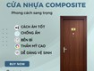 Cửa nhựa composite 