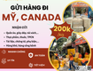 Gửi hàng đi usa, canada tiến việt express