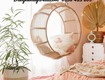 Ghế xích đu tròn mây treo trần nhà