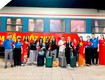 Tăng cường toa tàu phục vụ hành khách khi sân bay vinh tạm dừng hoạt...