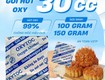 Gói hút oxy 30cc bảo quản bánh trung thu khỏi mốc