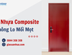 Cửa nhựa composite không lo mối mọt