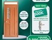 Cửa nhựa nhà vệ sinh chống thấm nước 100