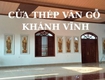 Giá cửa thép vân gỗ Diên Khánh 