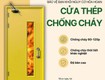 Cửa thép chống cháy saigondoor 