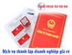 Dịch vụ thành lập doanh nghiệp giá rẻ, uy tín, trọn gói