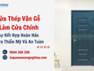 Cửa thép vân gỗ làm cửa chính, sự kết hợp hoàn hảo giữa an toàn...