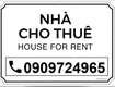 Cho thuê nhà nguyên căn mới xây mặt tiền đường nguyên bình phù hợp ở gia...