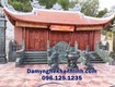 Bộ Cuốn Thư Đá Trọn Gói   Kết Hợp Trụ Đá, Lư Hương, Bậc Tam Cấp Đồng...