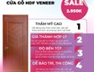 Các lý do nên dùng cửa gỗ hdf veneer