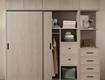 Tủ áo gỗ công nghiệp mdf cánh lùa cao cấp