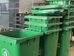 Thùng rác nhựa 360l nhựa dẻo, thùng rác khu dân cư, thùng rác công viên...