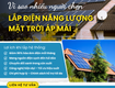 Vì sao ngày càng nhiều người chọn lắp điện năng lượng mặt trời 
