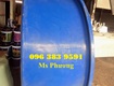 Thùng nhựa tròn 3000lit màu xanh dương, dễ vệ sinh, không bám rêu 